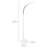 Full Spectrum LED Floor Lamp With Adjustable Brightness & Color Temperature - Flexible Gooseneck Design Reduces Eye Strain For Reading, Artists And Crafts