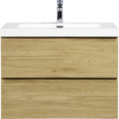 30" Floating Bathroom Vanity With Sink