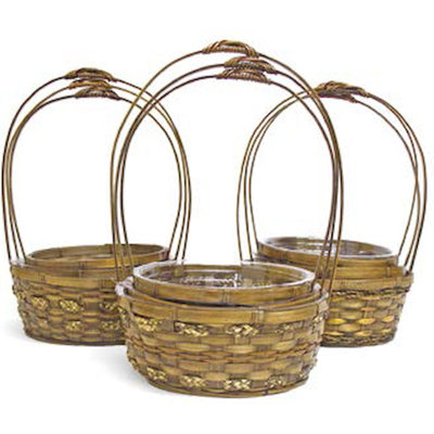 Ensemble de paniers 3 pièces Chinou
