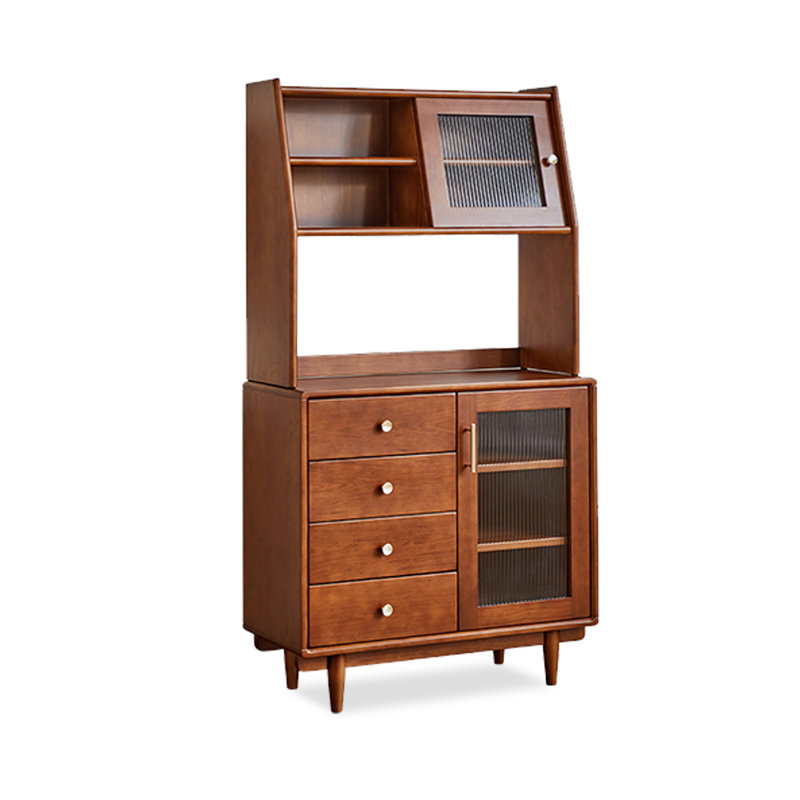 Armoire de rangement en buis de style médiéval