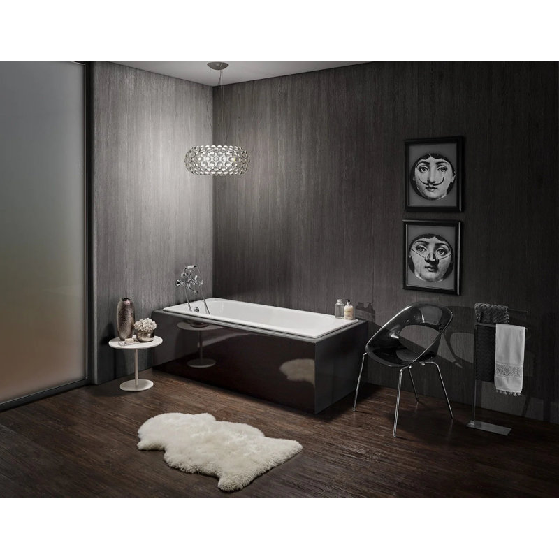 59'' x 27.5'' Soaking Cast Iron Bathtub