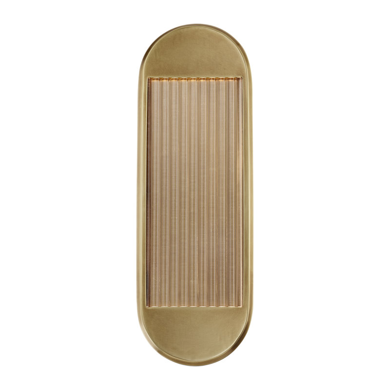 Palais Dimmable LED Bath Bar, Vintage Brass
