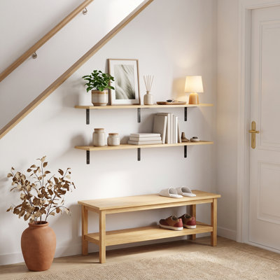 2 Piece Floating Shelf