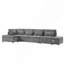 Canapé modulaire coulissant 107 po