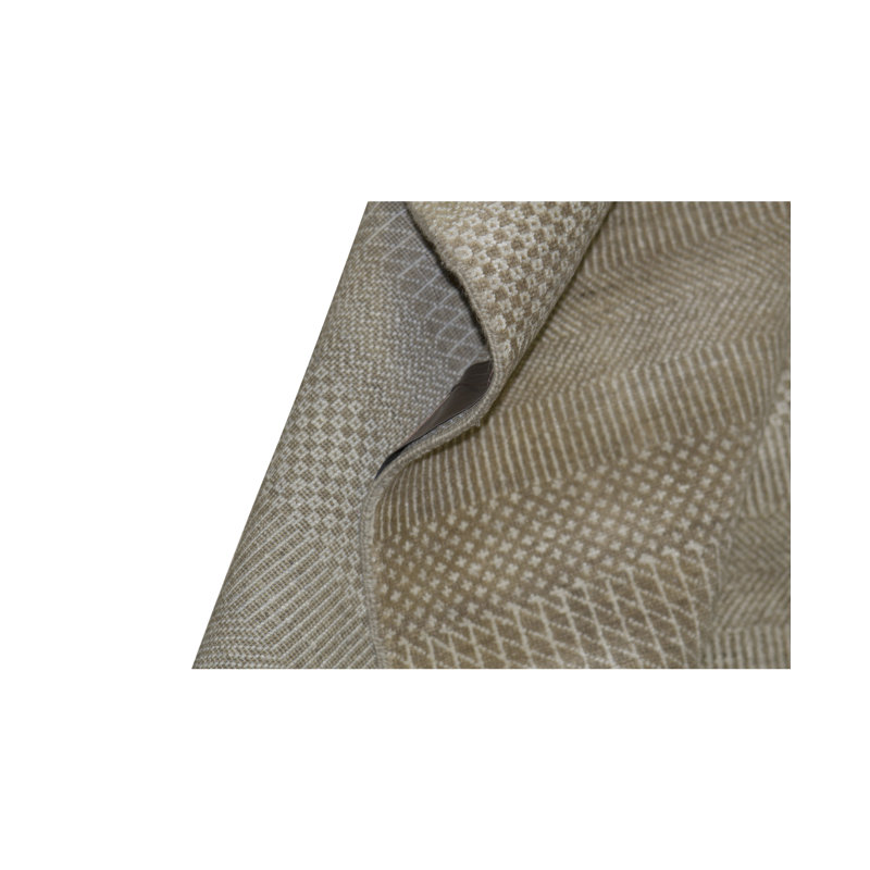 Moroccan Hand Knotted Taupe Area Rug