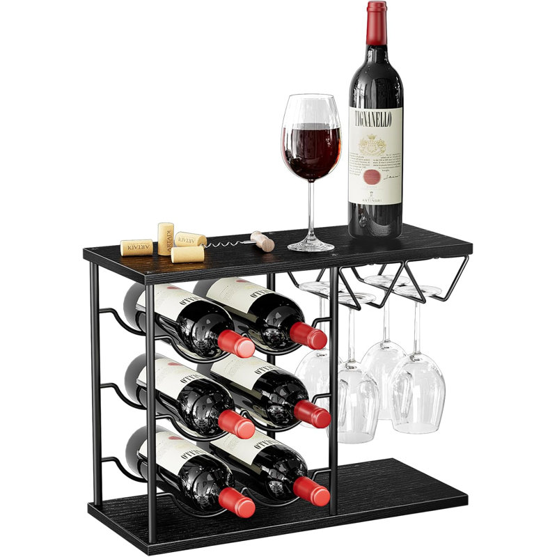 Metal Wine Storage Organizer
