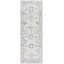 Tapis oriental tissé à la main Benfield en crème / bleu-504943881