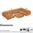Zendajas Upholstered U-Shaped Sectional Reversible-1503399788