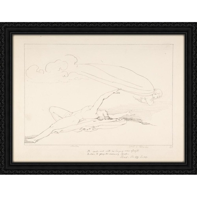 Achille et l'ombre de Patrocle (1793), H 25 po x l 32 po