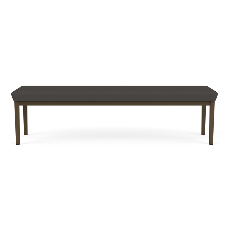 Structure en métal 3 places Lenox, Bronze, Noir Patriot Plus - Vinyle lavable au chiffon