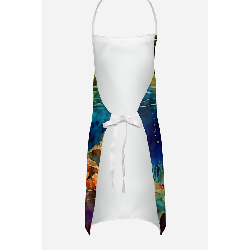 No Pattern Bib Apron