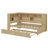 Daybed With Storage Shelves, USB And Trundle-1873293058