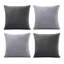 Nalaiyah Velvet Chenille Cushion Covers with Filler Pads-1687088857