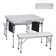 Paulmino 4 - Person Patio Dining Set with Rectangular Table