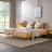 Henline King Solid Wood Platform Bed-2047643959