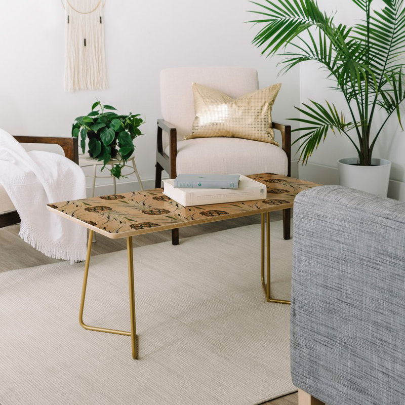 Table basse Pineapple Jungle Earthy