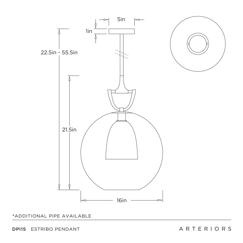 Estribo Pendant
