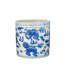 Pot de fleurs en porcelaine de motif pour chien foo