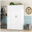 Armoire à 3 portes avec tablettes