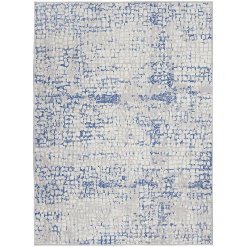 Abstract Indoor Rug, Rectangle 4' x 6'
