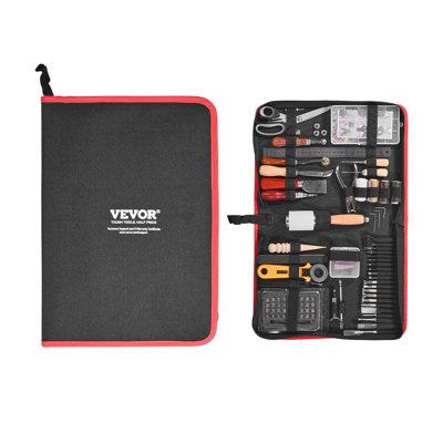 Trousse d'outils de travail en cuir, 61 outils d'artisanat en cuir avec sac de rangement en toile portable, outils de poinçonnage, estampage, estampage, ponçage, idéal pour les bricoleurs débutants et les professionnels