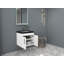 Ensemble de meuble-lavabo mural simple 24 po Camon-1423007542-1423007543