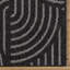 Tapis intérieur / extérieur tissé à plat toutes saisons Tropea Chyana, motif géométrique moderne crème noir - Patio, terrasse, porche et bord de piscine-108840454
