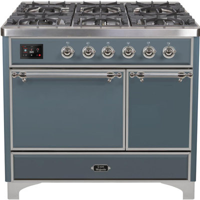 Cuisinière à double carburant ILVE Majestic II 40 po