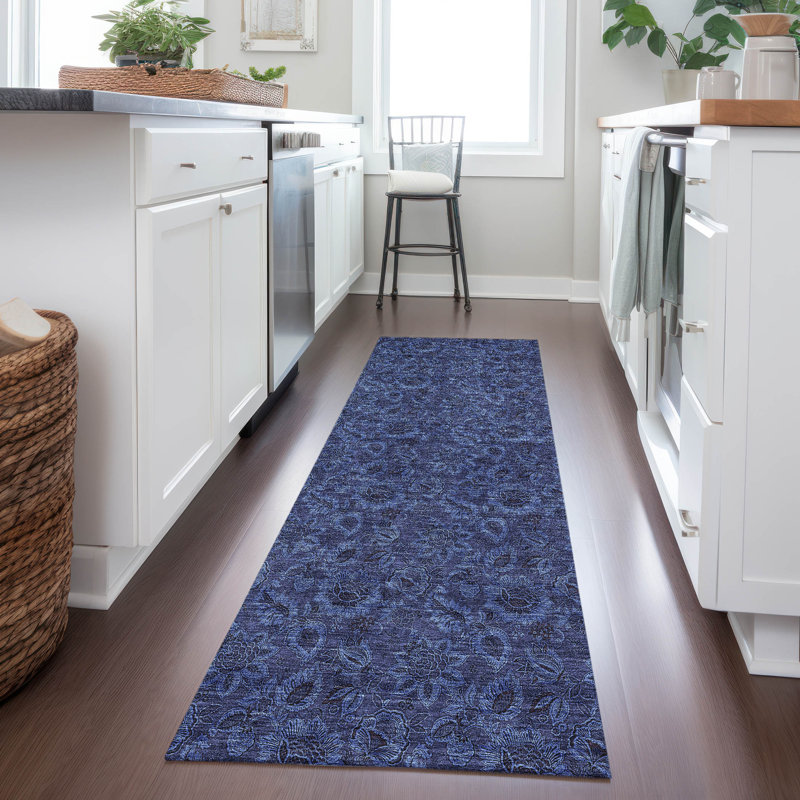 Tapis intérieur / extérieur Ayush, Tapis de couloir 2 pi 3 po x 7 pi 6 po