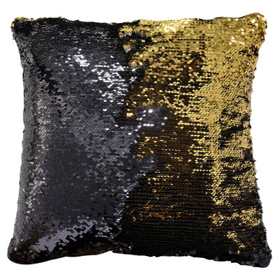 Mermaid Sequined Reversible Pillow Cover