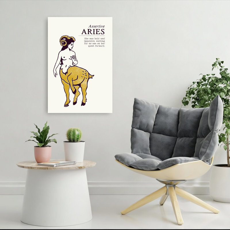 Bold Aries Journey Bold Classic Retro Wall Art Print 1 Piece Wrapped Canvas Wall Art, 91.44cm H x 60.96cm W