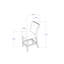 TABOURETS DE BAR ARIYA GRIS FONCÉ 2PK