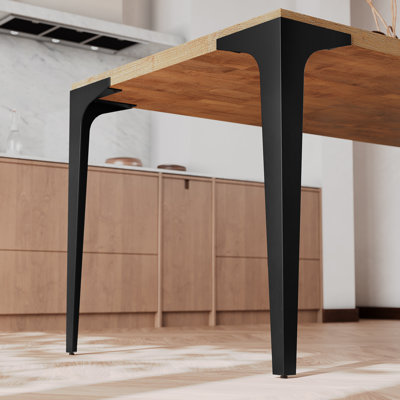 Pieds de table de salle à manger Diamons - ensemble de 4