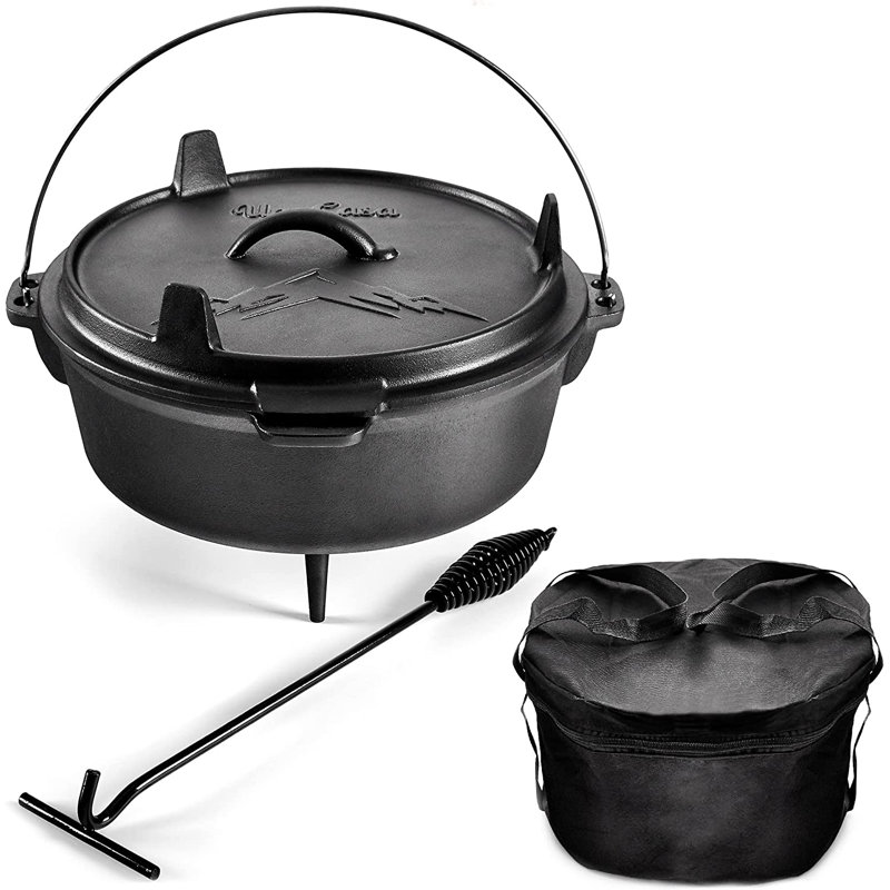 Cg. Cocotte en fonte antiadhésive rectangulaire