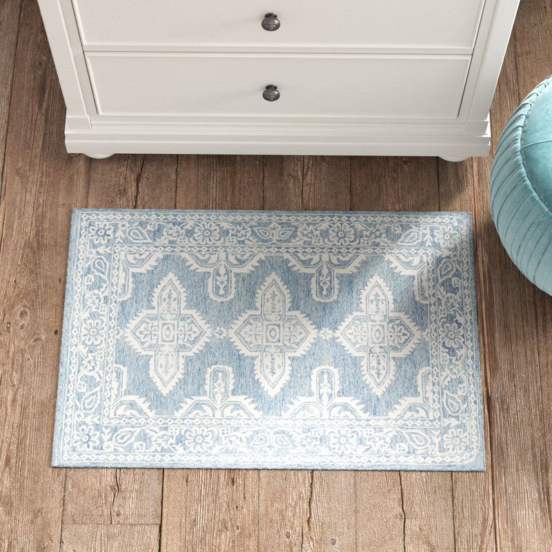 Londono Hand Tufted Wool Oriental Indoor Rug, Rectangle 2' x 3'