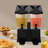 Deryck 743.8oz. Drink Beverage Dispenser with Lids