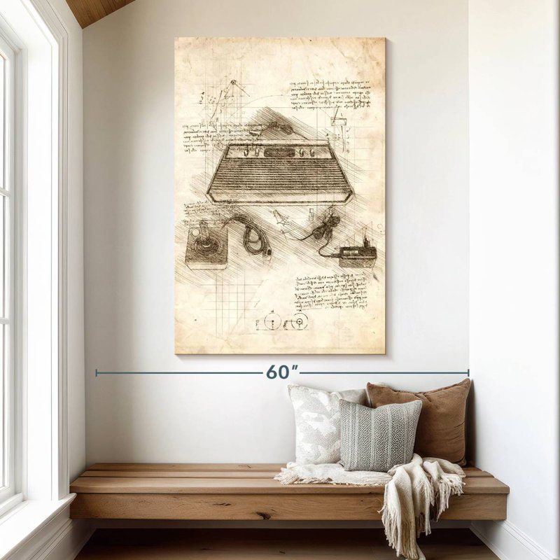 Laelle Atari 2600, 51" H x 34" W