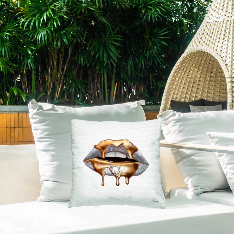 Coussin d'extérieur Stupell Industries Glam