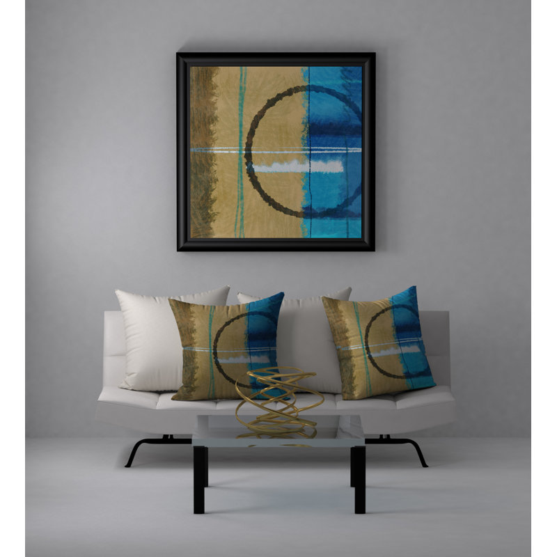 Coussin décoratif carrée Energy amusant, 24 po x 24 po