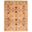 Tapis décoratif beige/brun en laine de conception unique noué à la main New Age 10 pi 1 po x 13 pi 1 po Deok