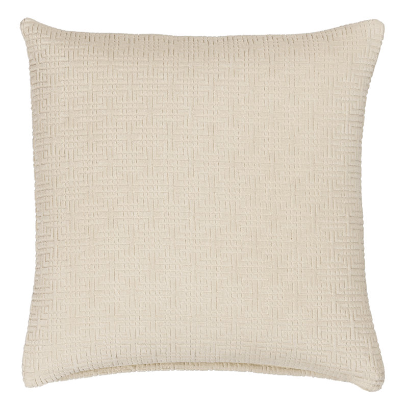 Coussin Odeon, 30" x 30", Polyfill, Crème