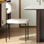 Ensemble de table de salle à manger de luxe en acier inoxydable-1548574620