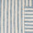 Emek Hand Woven Flat Weave Wool/Cotton Striped Rug in Blue/Ivory-58807068