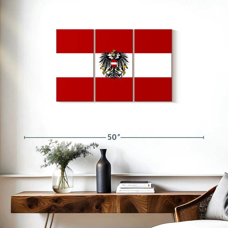 Flag Of Austria, 20" H x 33" W