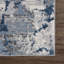 Tapis abstrait bleu et gris Roselare-2111141823