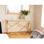 Axelle 120cm Glass Top Console Table