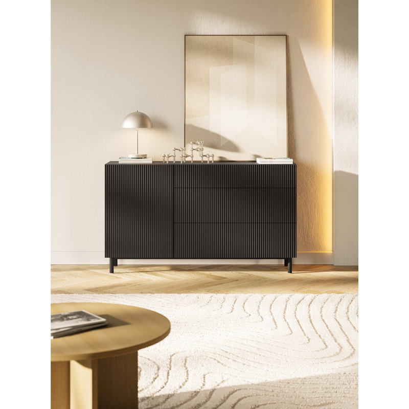 Anito 139cm Sideboard, Black