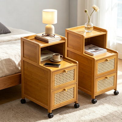 25 cm W Bedside Table