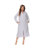 Plush Mid-Calf Bathrobe with Pockets-1946922606-1946922607