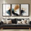 Art mural encadré, impressions sur toile rétro abstraites-1964317851-1964317850